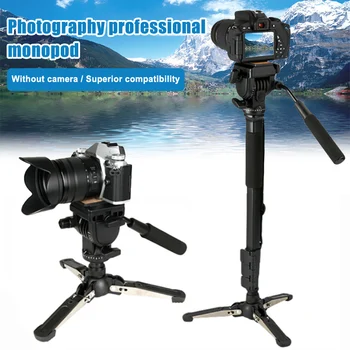 

New Hot Camera Monopod Kit Telescopic Video Monopods Aluminum Alloy Stand for DSLR Video Cameras Camcorders