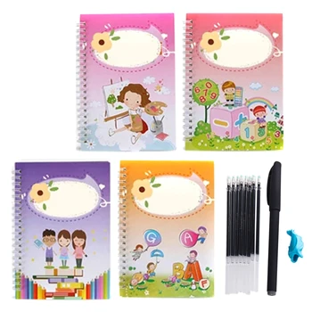 

Magic Calligraphy That Can Be Reused Handwriting Copybook Set for Kid Calligraphic Letter Writing CLH@8