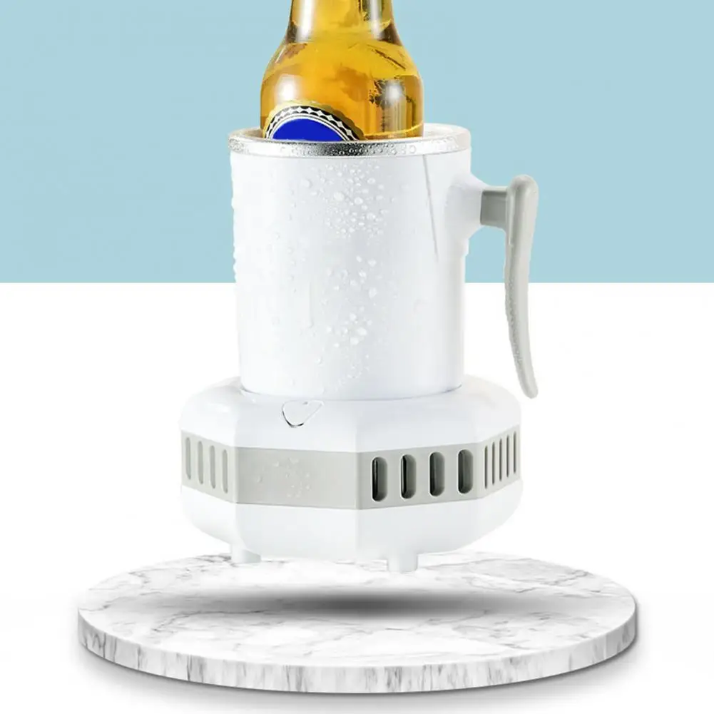 Hot Sale 50% Efficient Fast Cooler Cup Heat-resistant ABS Mini Electric Cooling Machine for Home Portable Electric Drink Cooler