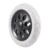 NEW - Black White Plastic Core Foam Shopping Trolley Cartwheel Casters