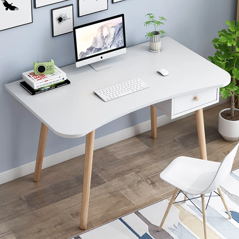 Computer desk study table Nordic office desk Modern Europe student bedroom study desk office furniture small table laptop table