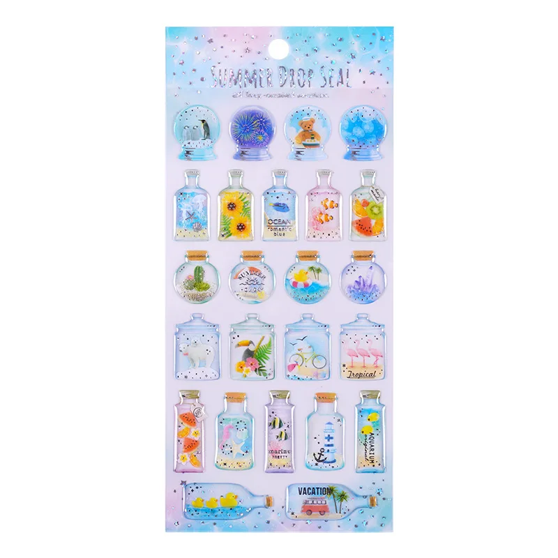 1pcs/lot Kawaii Stationery Stickers  Marine cake  Series Diary Planner Stickers Scrapbooking DIY Craft Sticker