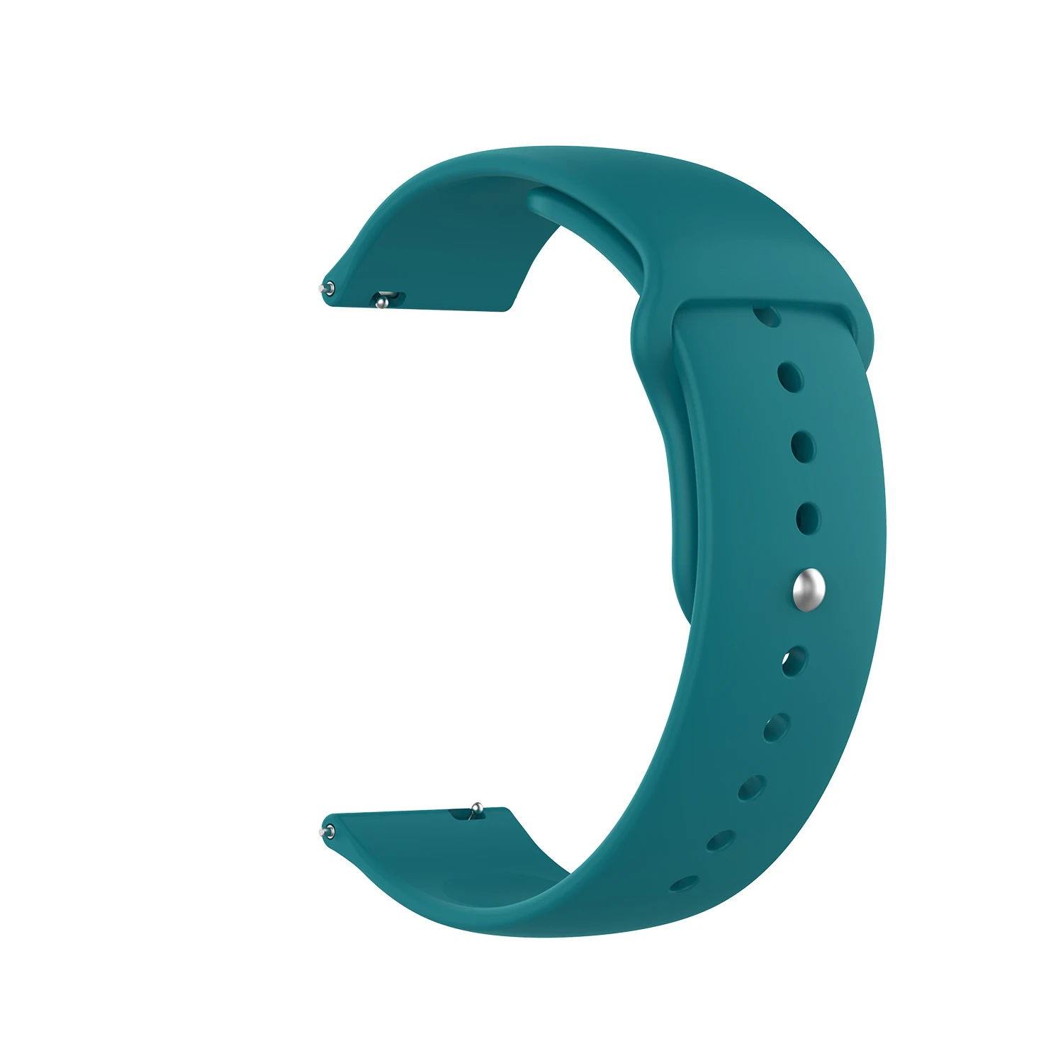 20 мм силиконовый ремешок для часов samsung Galaxy Watch Active 42 мм gear S2 Sport замена Браслет ремешок для SM-R500 SM-R810 - Цвет: green