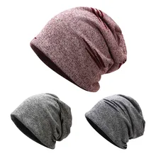 Hiver chaud chapeau hommes femmes vers le bas couvre-chef trou couleur Pile Cap décontracté cache-oreilles chapeau couleur chapeau automne chapeau hip-hop casquettes 2020(China)