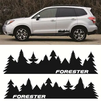 

for SUBARU FORESTER TREE sticker mountain decal WRX STI Off raod JDM Forest graphic tu-88224