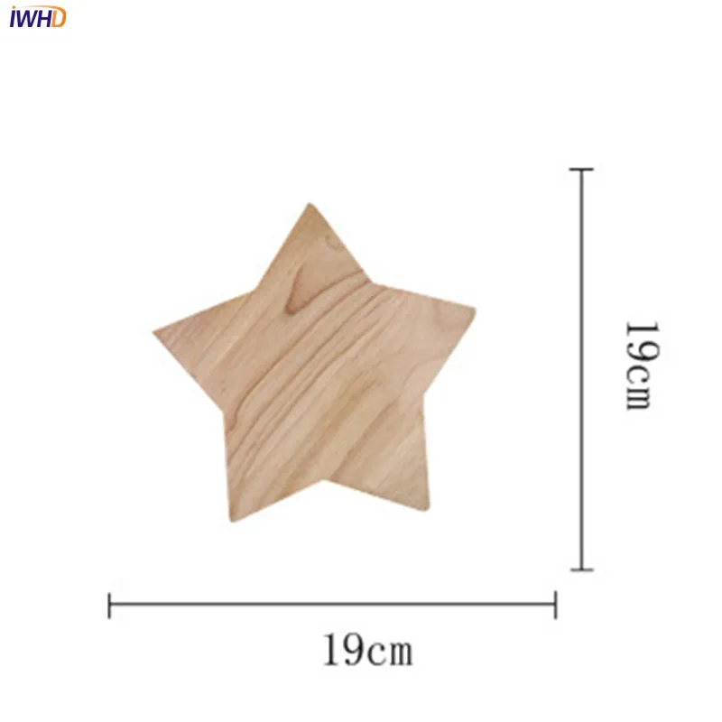 IWHD Wooden Wall Lamp Simple Nordic Wall Light LED Wall+Lamps Mirror Light Bathroom Light Creative Fixtures For Home Lighting (14)