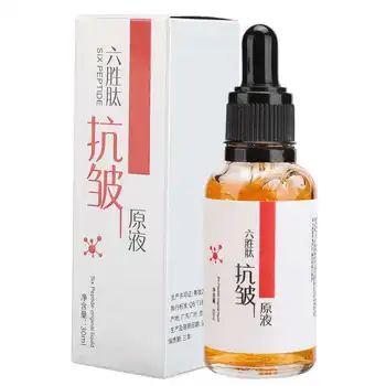 

30ml Six Peptide Anti-Wrinkle Serum Lifting Firming Moisturizing Anti-Aging Face Care Multiple brighten ingredients Serum