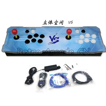 

New Pandora 1399 in 1 / 999 in 1 arcade LED control 2 player joystick buttons zero delay arcade controller children game machine