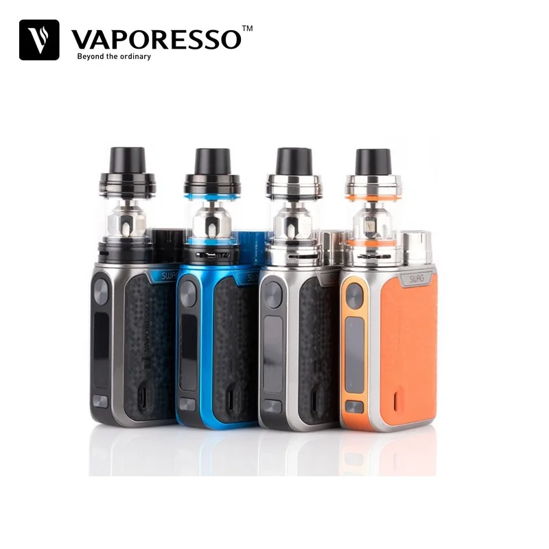 Набор электронных сигарет Vaporesso Swag 18650 TC бокс мод с баком для вейпа NRG 3 5 мл