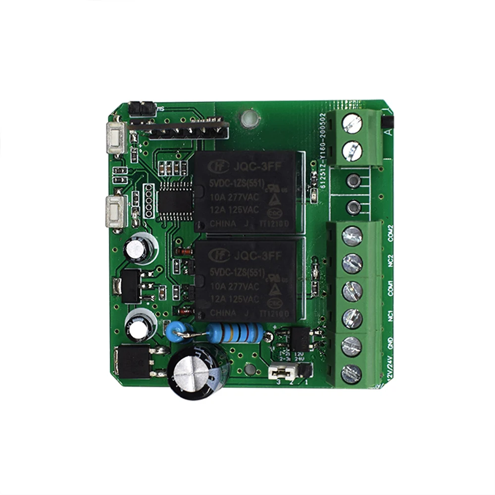 433 42 MHz 12V/24V AC DC приемник для гаражных ворот|Пульт управления дверью| |