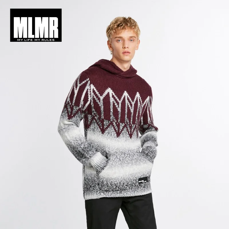 

JackJones Men's Hooded Sweater Wool Pullover Top Menswear 218425527