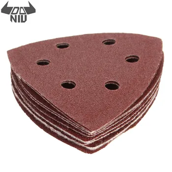 

DANIU 100pcs 5Inch 125mm Round Sandpaper 8 Hole Disk Sand Sheets Grit 40-600 Hook and Loop Sanding Disc Abrasives Tool Set