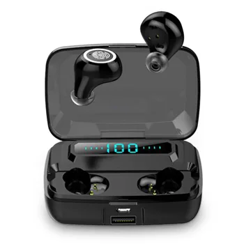 

M11 Bluetooth 5.0 Wireless Earbuds HiFi Sound Touch Control 2000mAh IPX5 Waterproof Noise Reduction Headset With Microphone