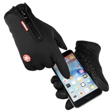 Перчатки для катания на лыжах с сенсорным экраном для мужчин и женщин, теплые водонепроницаемые перчатки для катания на лыжах и сноуборде, зимние спортивные перчатки для катания на снегоходах