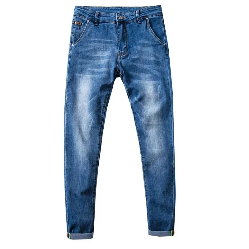 7 Color Men Stretch Skinny Jeans 