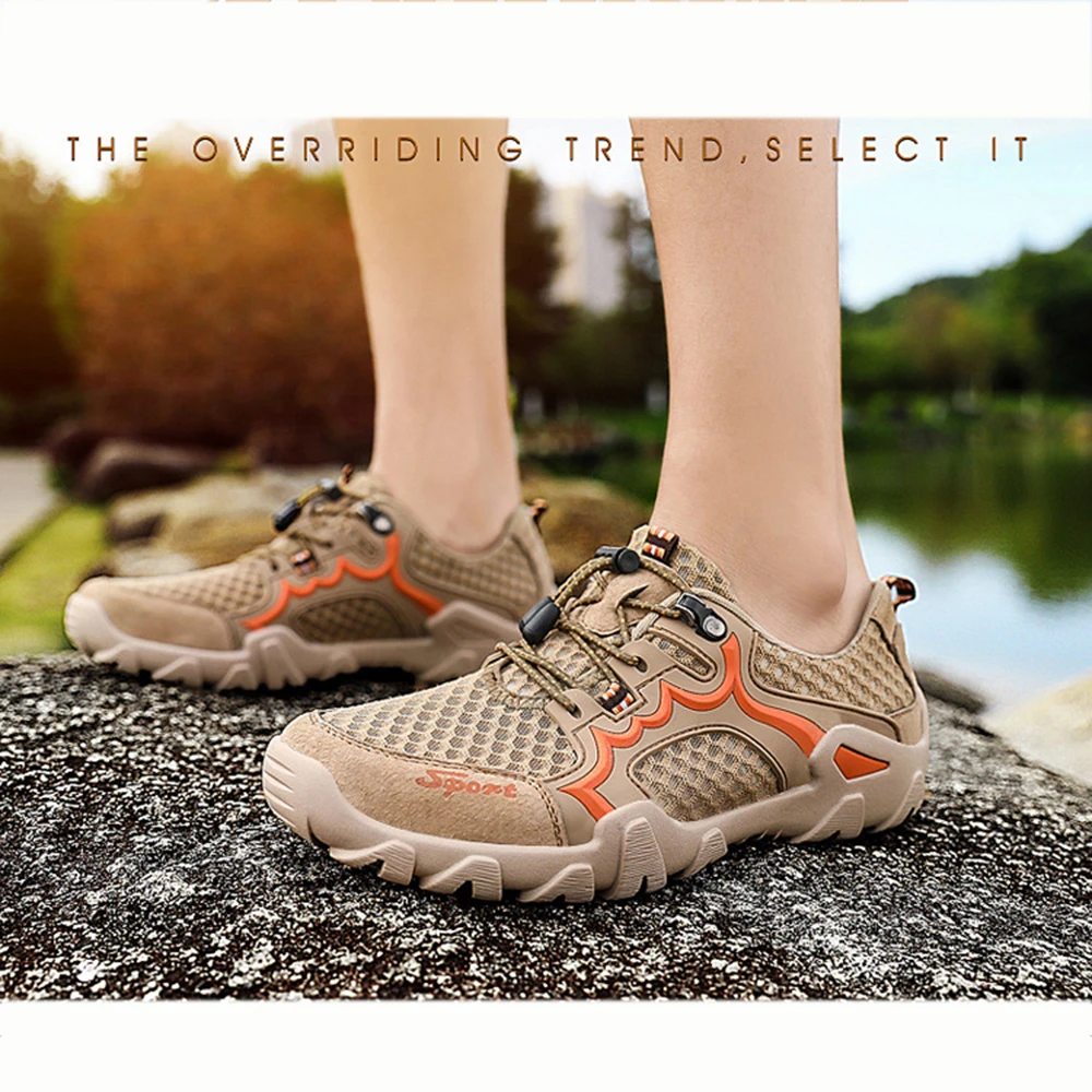 TaoBo/Новинка; Мужская Уличная обувь; Водонепроницаемая Обувь с нескользящей подошвой; быстросохнущая обувь; Мужская износостойкая обувь для плавания