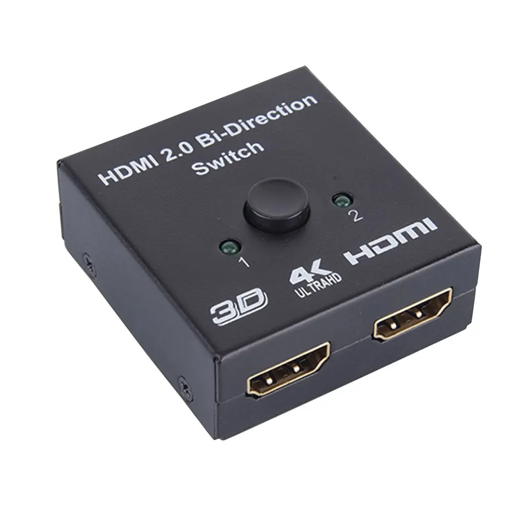 Hdmi 2 в 1 выход адаптер интеллектуальная двунаправленная поддержка 4 к Hdr Hdcp2.2 коммутатор компьютер внешние аксессуары