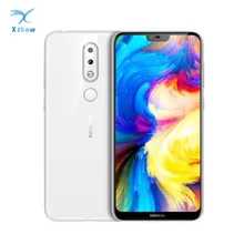 Global ROM Nokia X6 6GB 64GB 5.8 inch 19:9 FHD Snapdragon 636 Octa Core 3060mAh 16.0MP+5.0MP Camera Fingerprint ID Mobile Phone