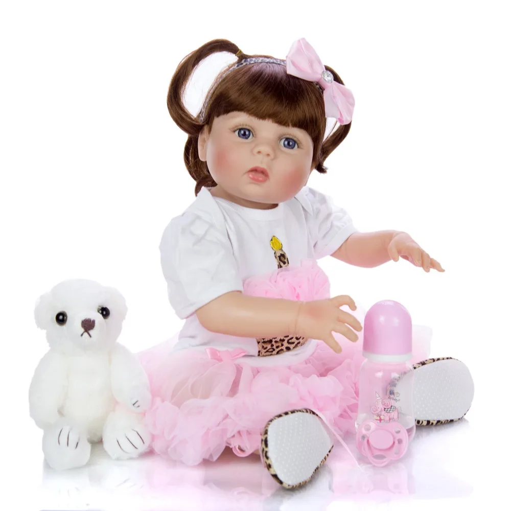 Bebes reborn victoria girl dolls 2" полный корпус силиконовые детские куклы для детей подарок может войти в воду bonecas brinquedo menino
