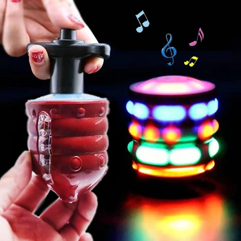

Flashing Beyblades Burst with Music 5 LED Light Metal Fusion Colorful Gyroscope Toys for Children
