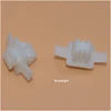 Wooeight 15Pcs/Set Nylon White Wing Wheel Arch Trim Clips Surround Garnish Clip 91513SMGE11 fit for Honda Civic CRV Accessories ► Photo 3/6