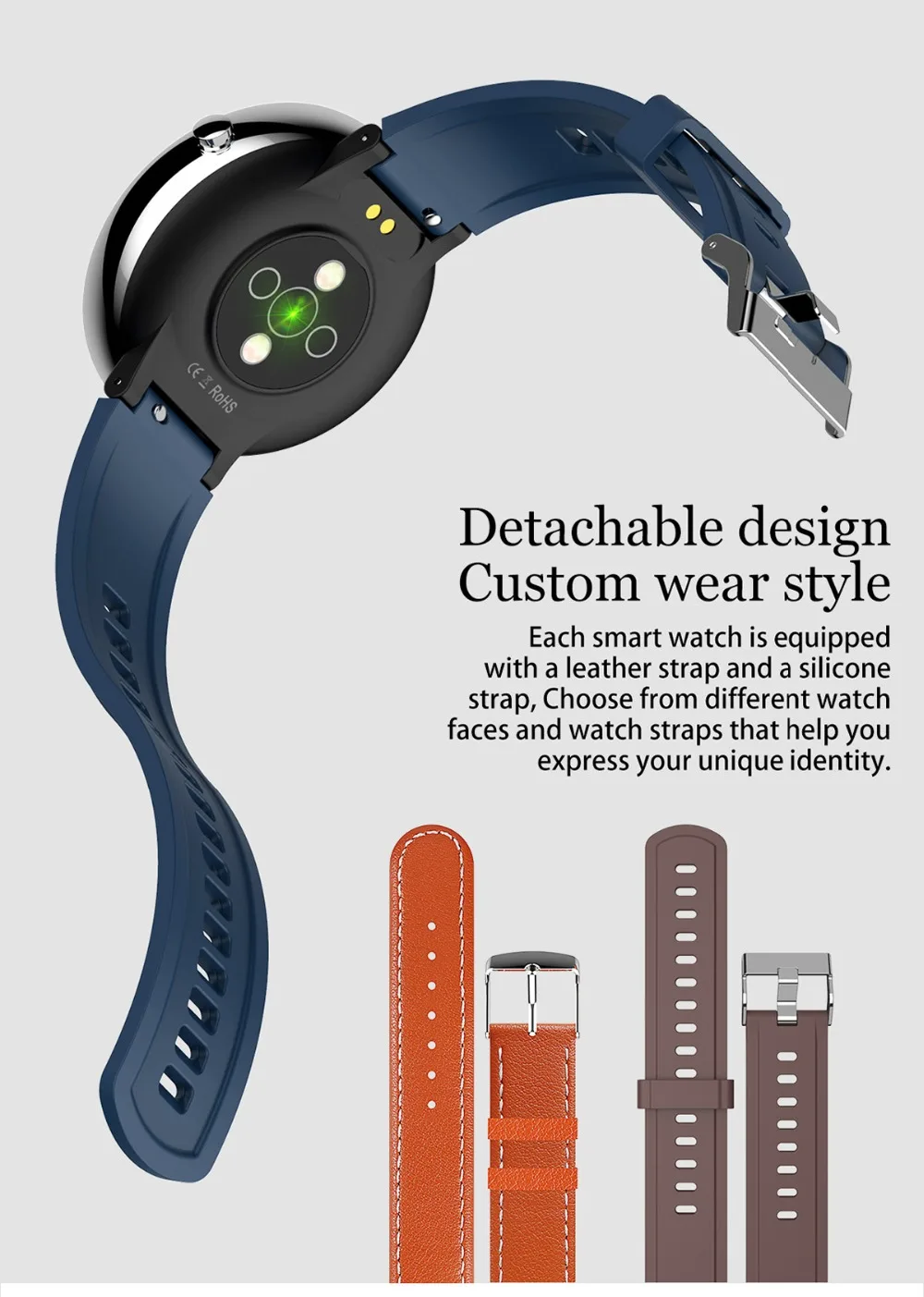Smartband для мужчин и женщин Bluetooth браслет сердечный ритм кровяное давление здоровье браслет для Apple Xiaomi huawei Android часы IP67