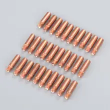 30 шт. MIG контактные наконечники 11-23. 02" подходят для Tweco Mini/#1& Lincoln Magnum 100L