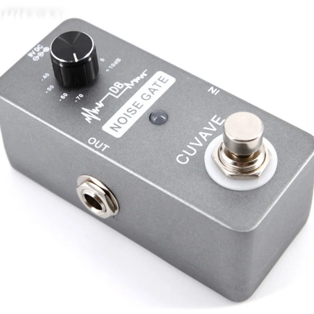 Noise Gate Высокая чувствительность True Bypass Stompbox Cuvave гитарный эффект педаль Гитара моноблок эффект для любителей музыки