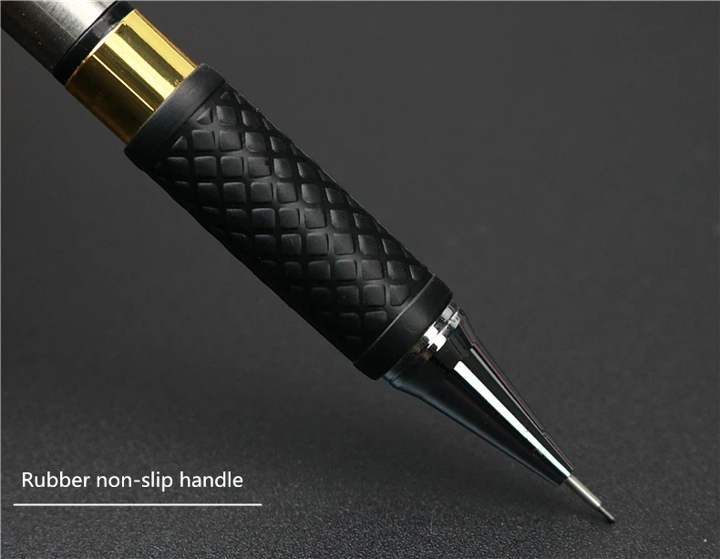 Metal mechanical pencil 0.5 0.7 0.9mm Students writing drawing 9 H256d516b8689461cb21d34338b40dbebn