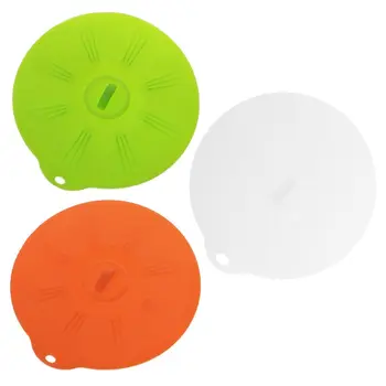 

Silicone Suction Lid-bowl Pan Cooking Pot Lid Stretch Lids Silicone Pan Spill Stopper Cover circular Kitchen Gadgets