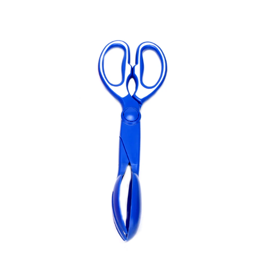 Pet Pooper Long Handle Dog Clip Scissors Picker Poop Collector Tongs Toilet Cat Stool Clip Shovel Pick Up Dog Cleaning Supplies - Цвет: Синий