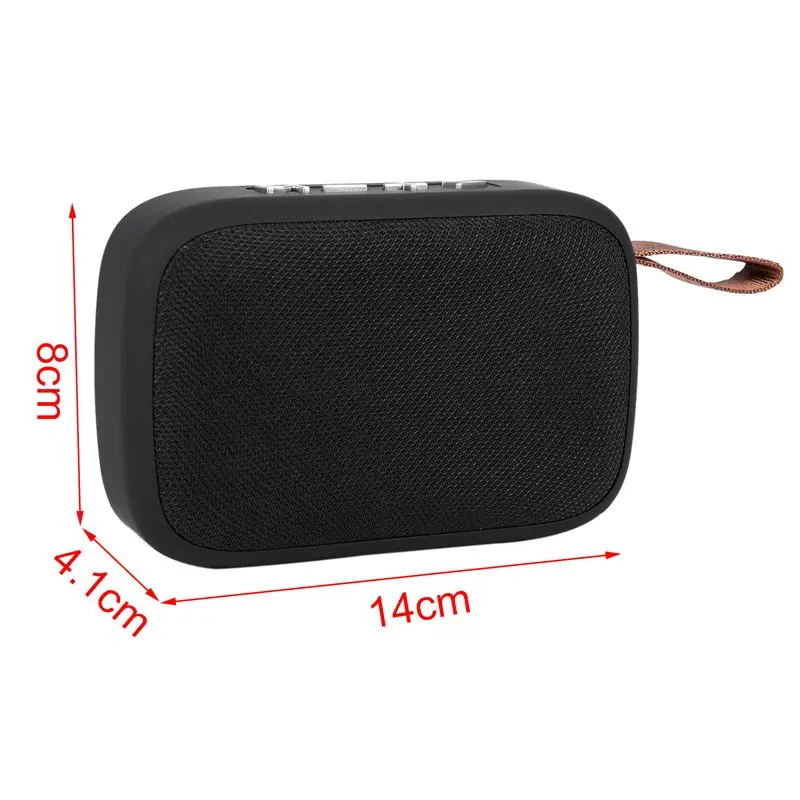 G2 портативный Bluetooth динамик с HD аудио, стерео беспроводной динамик s с fm-радио, лучшие басы, поддержка Micro-SD/TF карты/USB