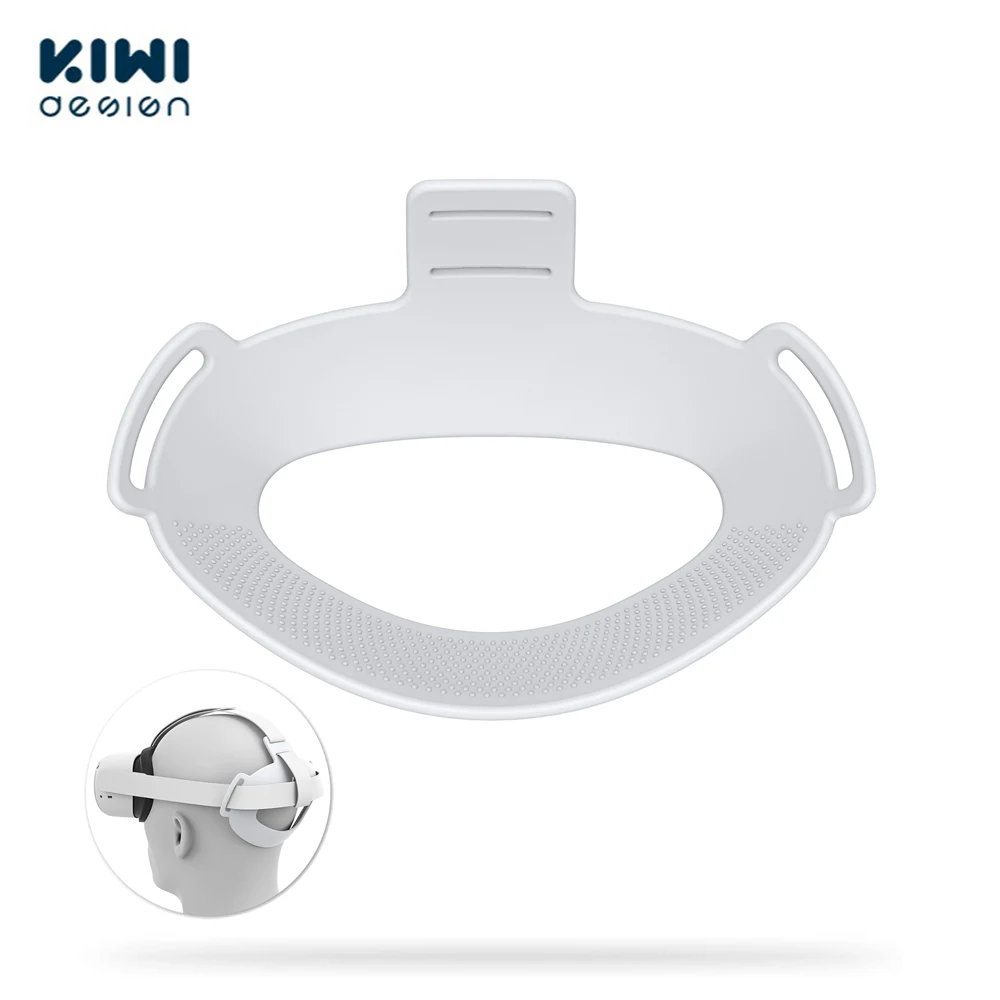 Correa de auriculares con diseño KIWI, almohadilla para auriculares Oculus Quest 2 VR, accesorios para reducir la presión de la cabeza, comodidad mejorada, soporte