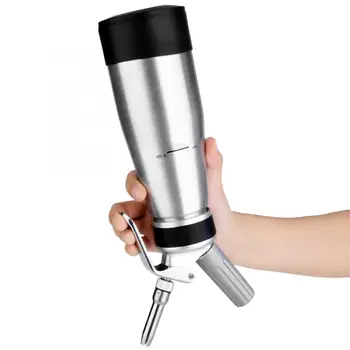 

Cream Dispenser Whipper 500ml Aluminum Cream Whipper Foamer Cream Soda Machine Cream Dispenser Whipper The Latest
