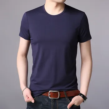 

Short-sleeved T-shirt Korean version of the round neck