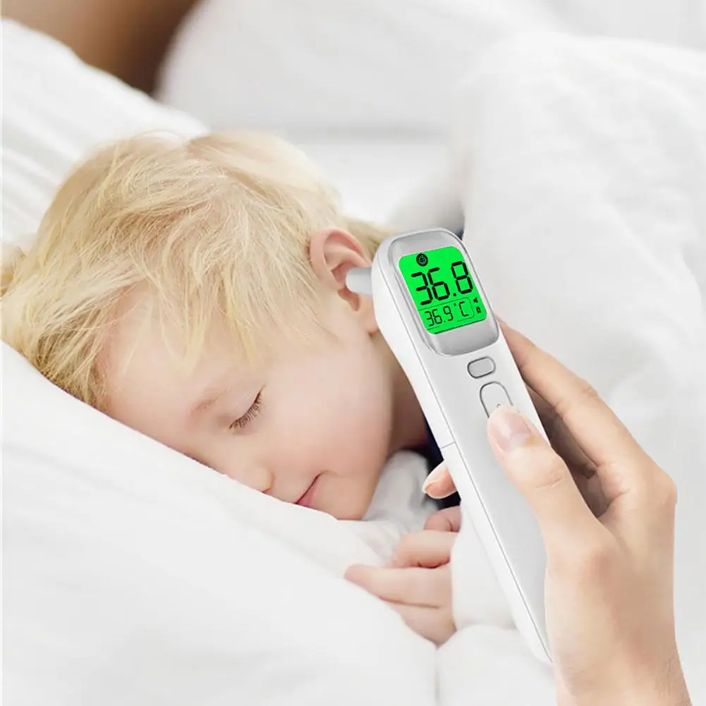 

2020 Hot Infrared Non Contact Baby Ear Forehead Digital Thermometer Temperature Meter