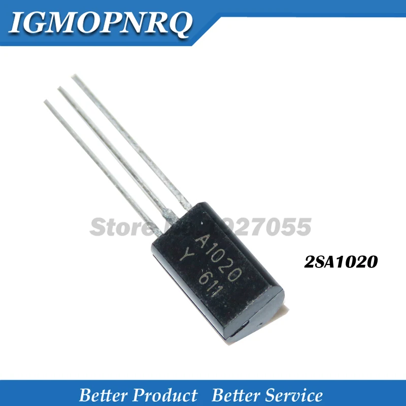 100 шт. 2SA1020-Y TO-92 2A 50V 2SA1020 A1020 TO92L PNP низкая мощность Триод новый | Электронные