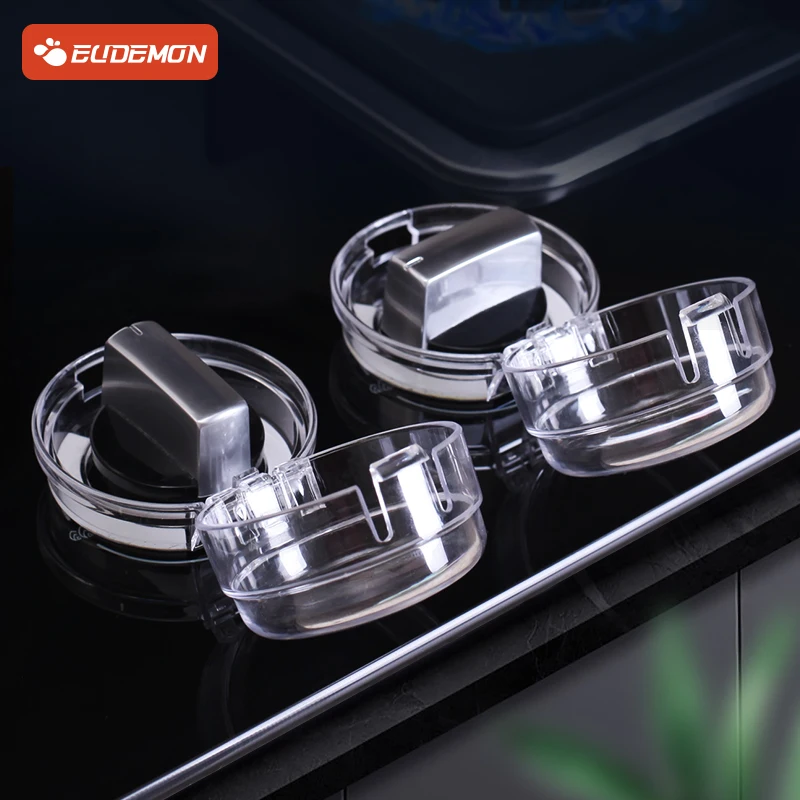 EUDEMON 6pcs Child Protection Home Kitchen Oven Gas Cooker Button Knob