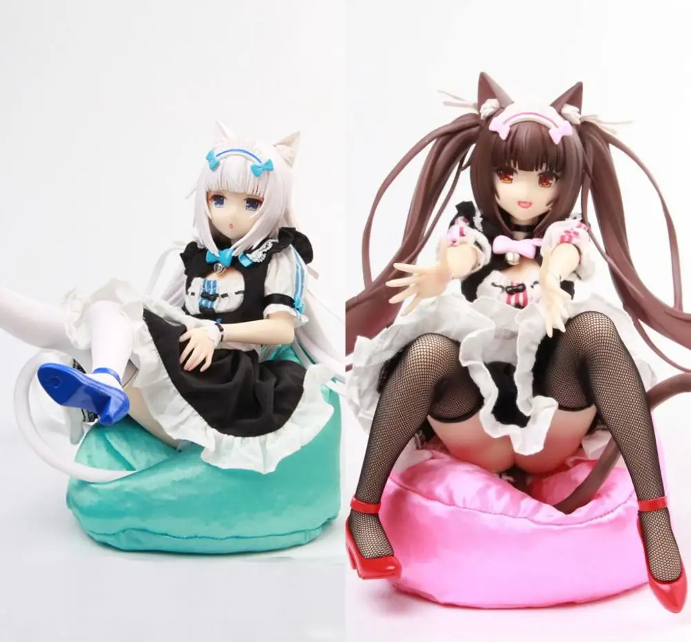 

Anime Chocolate Vanilla Maid Sexy Girl PVC Action Figure Collectible Model doll toy 23cm