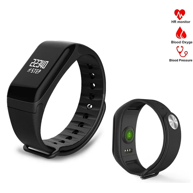 

Smart Bracelets F1 Blood Pressure Monitor Fitness Bracelet Activity Tracker Smart Band Smartband Pedometer Wristband Sport Watch