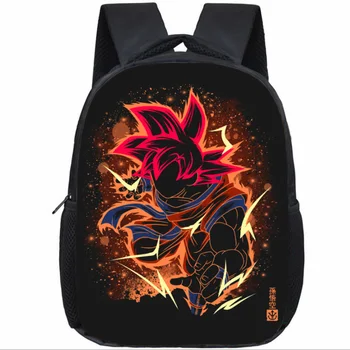 

Dragon Ball Kindergarten Backpack Kindergarten Kids School Mini Book Mochilas Goku Printing Pattern Kids Primary Schoolbag