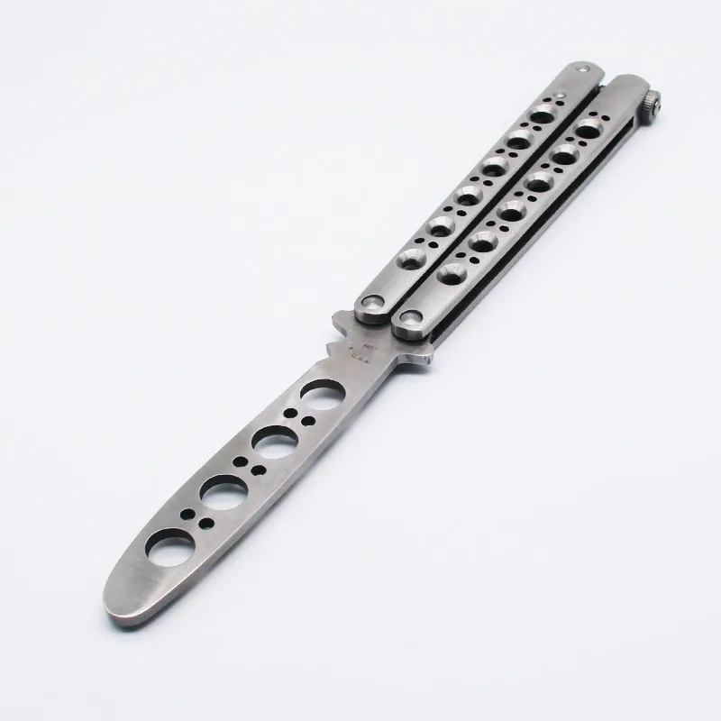

Theone Bushing System Channel Butterfly Trainer Knife BM41 42 40 43 46 47 BM49 440C Blade Jilt Free-swinging Pocket Knifes