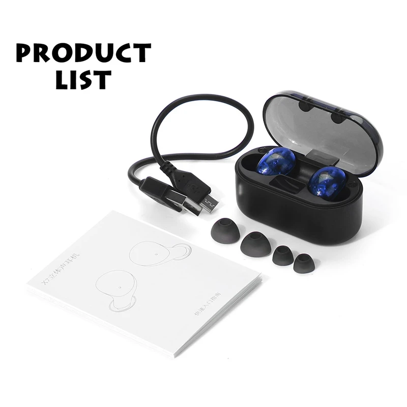 CLAITE X7 TWS Беспроводные bluetooth 5,0 наушники Smart Touch стерео Hifi наушники спортивные IPX6 Водонепроницаемая гарнитура с микрофоном для Xiaomi