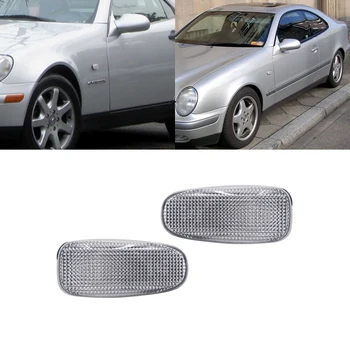 

OEM 2PCS Cover For Front Side Marker Lamp For Benz MERCEDES 207-410 507D-814D E-Class W208 R170 W638 CLK