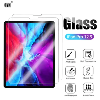 

2Pcs Glass For iPad Pro 12.9 2020 Screen Protector 9H Tempered Glass For APPLE iPad Pro 12.9 Tablet Accessories