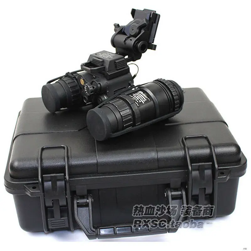 Тактический манекен металлический PVS-15 NVG+ L4G24 крепление на шлем+ ABS коробка