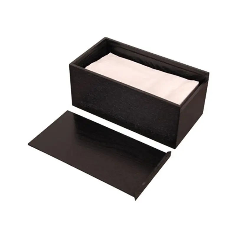 Wood Living Room Table Paper Tissue Box Paper Tray Storage Case Household Items
