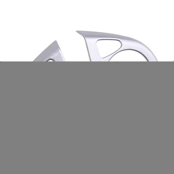 

2Pcs Chrome High Configuration Steering Wheel Cover Trim Frame Fit for Honda CRV 2012 2013 2014 2015 2016