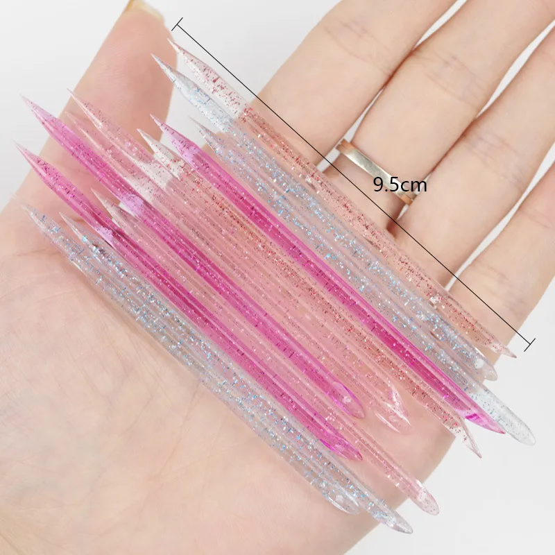 Cuticle Pusher 50 Pieces Reusable Double-head