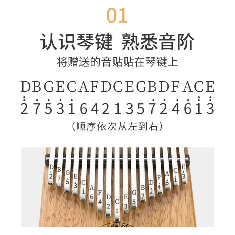 

Thumb Piano 10 Sound Kalimba Player Dial Kalimba Beginners Instrument Kazoo 17 Sound Easy to Learn